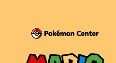 Pokémon Center Super Mario Merchandise