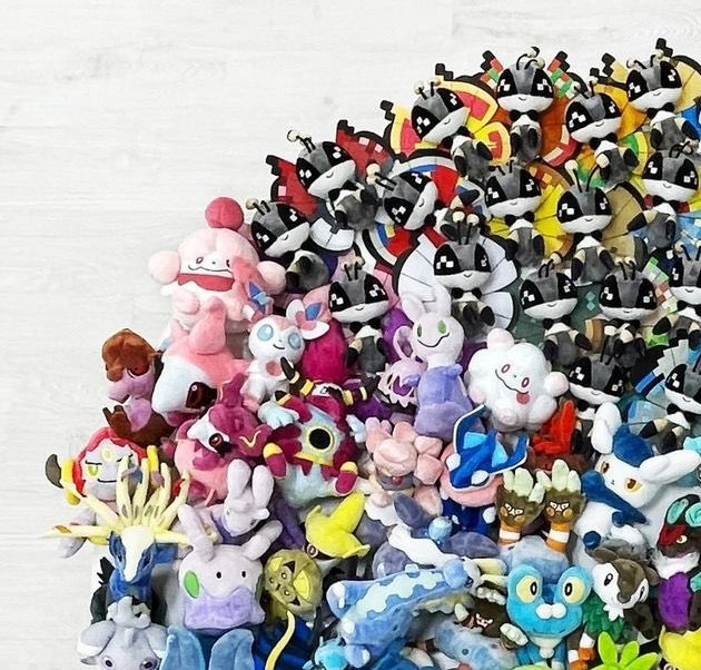 Pokémon Center 'XY' Fit Plush Collection